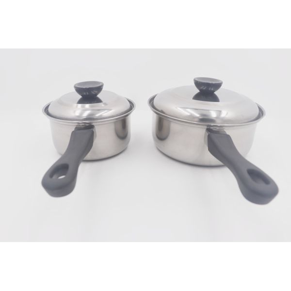 Kitchenware 7cm Stainless Steel Milk Pot With Bakelite Handle