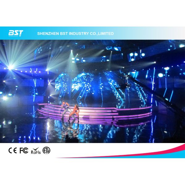 O arrendamento comercial conduziu a tela video da parede da exposição com ângulo de opinião 140° de H 140°/V