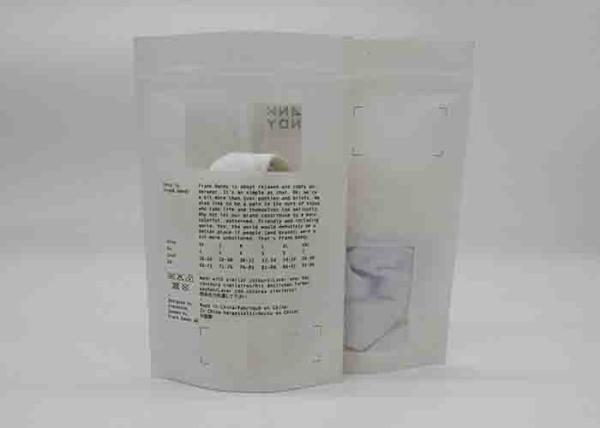 Open Window Kraft Bubble Mailer Copperplate Printing For Shipping Gifts / Wears