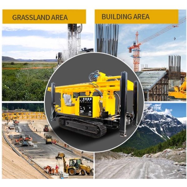 машина буровой установки колодца грунтовой воды 70rpm DTH