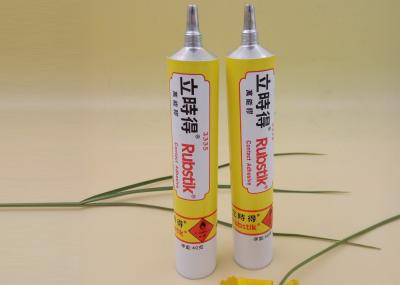 3-120ml Volume Aluminum Collapsible Tubes , Empty Glue Empty Ointment Tubes