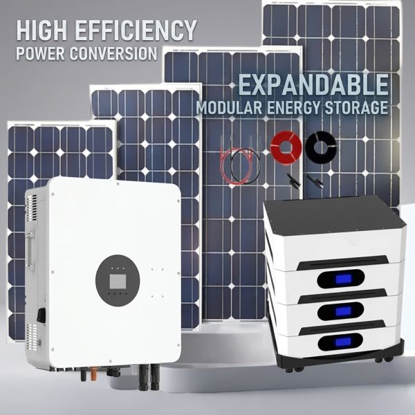 30KW 50kwh Solar Power System LiFePO4 Lithium Battery 380V 400V