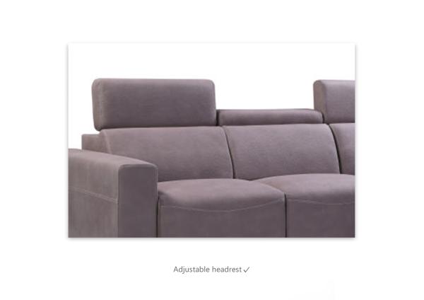 Durable Breathable L Shaped Fabric Couch , Antiwear Contemporary Fabric Corner Sofas