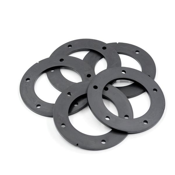 EPDM NBR Flat Rubber Gaskets Compression Molding Flat Rubber Seals