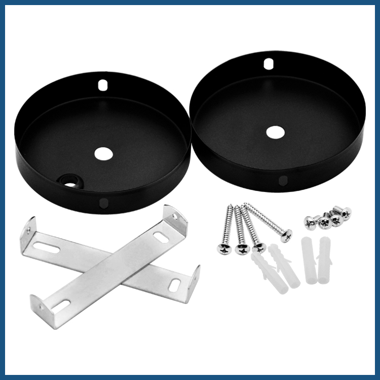 Ceiling Attachment Canopy Plate Ceiling Rose for Pendant Light Wire Rope