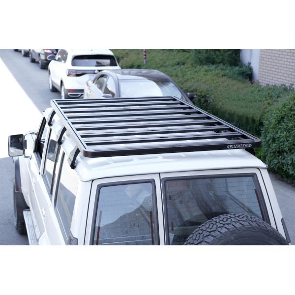 Easy to Install Flat Aluminium Roof Rack for NISSAN Y60 2166*1320mm Crossbar System