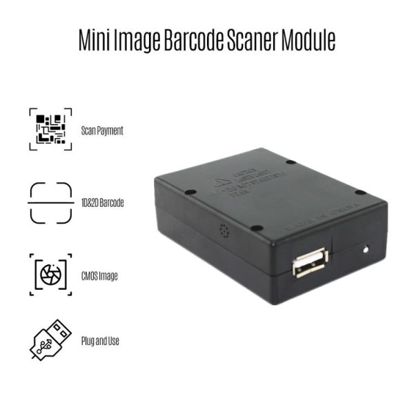 2D 1D CMOS Sensor QR Code Scanner Module For Outdoor Kiosk Payment