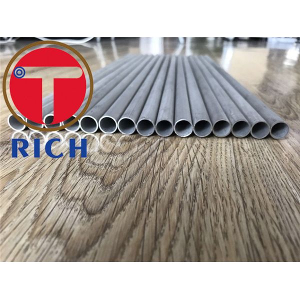 TP405 TP410 Ss Seamless Pipes , Polished Stainless Steel Tubing Oiled Surface