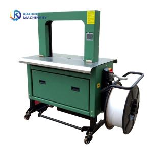 Heating Fusion Carton Strapping Machine By PP Strap With PLC Touch Screen