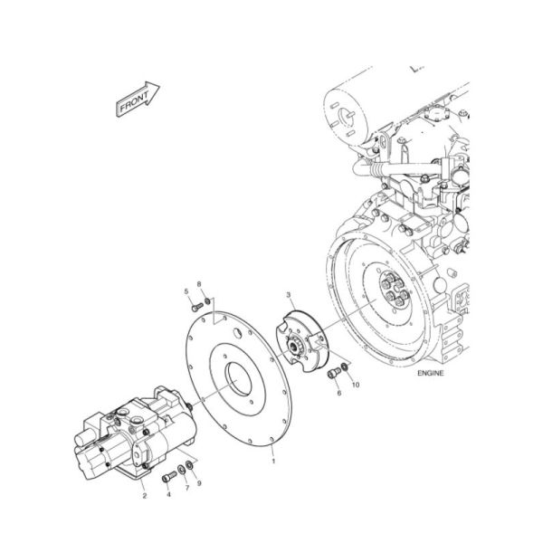 Гидронасос экскаватора запасных частей AP2D25LV1RS7 K1033766A DX60R DH55 Doosan Гидронасос экскаватора запасных частей AP2D25LV1RS7 K1033766A DX60R DH55 Doosan