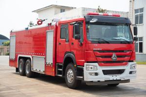 Sinotruk HOWO 16T Tanque de água Combate a incêndios Caminhão de incêndio Motor