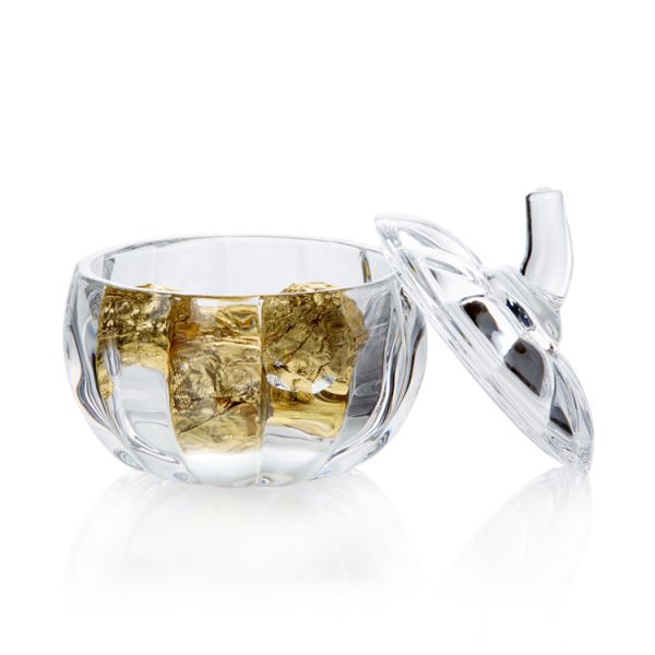 Декоративная стеклянная копилка тыквы 200ml, стеклянные банки кухни с крышкой