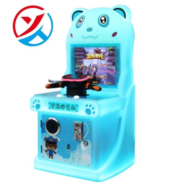 Kids Coin Operated Motorcycle Racing Arcade Machine Mini Arcade Machine For Kids