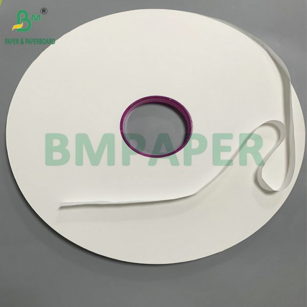 25gsm Striped Straw Wrapping Paper 24mm 40mm Customized Size