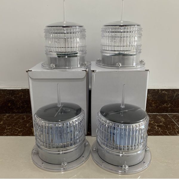 2026 Barge Boat Solar Warning Light Marine Navigation Light for Safety Warning