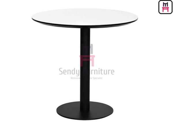 Calor-resistindo & Waterproof o MDF de 55 polegadas de comprimento com a mesa de jantar de madeira do fast food do folheado do bordo