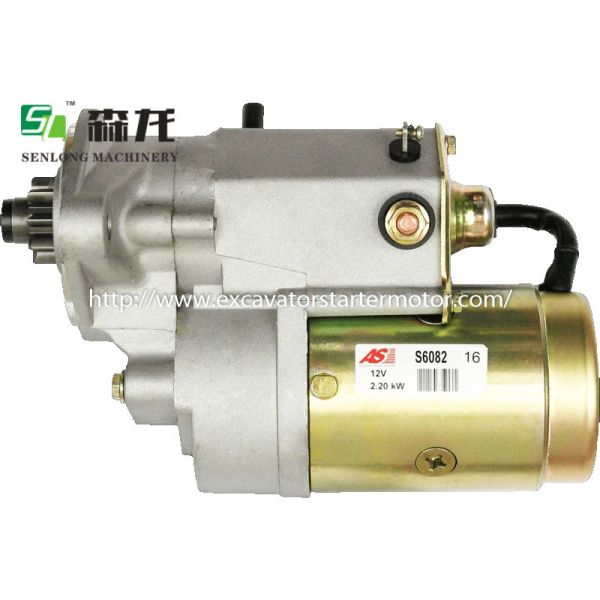 Excavador Starter 1280005760 2810087316 2-3209-2W 1280005760 2810087316 2-3209-2W 1280005760 12V 9T 2.2KW Toyota Motor