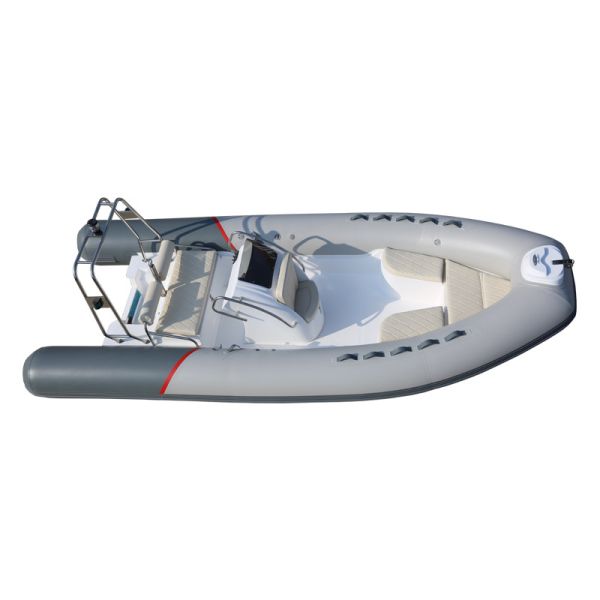2022  new type 5.2m  rib boat with steering system with sundeck center console boat rib520E
