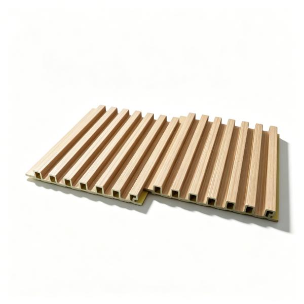 Contemporary 3D Grooved PVC Fluted Wall Panels 149x14mm Decorative Cladding Waterproof Texture for Feature Wall Design