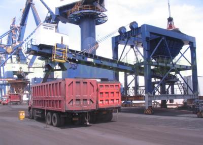 50 CBM Eco Hopper Dust Collect For Unloading Salt To Belt Conveyor Material