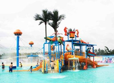 Projeto do parque da água/corrediça de água personalizada grande durável do campo de jogos água das crianças