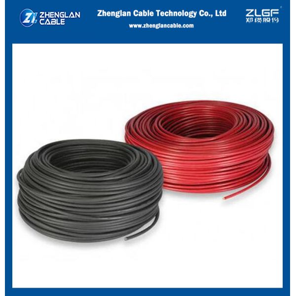 4 мм 6 мм фотоэлектрический солнечный кабель проводник из меди