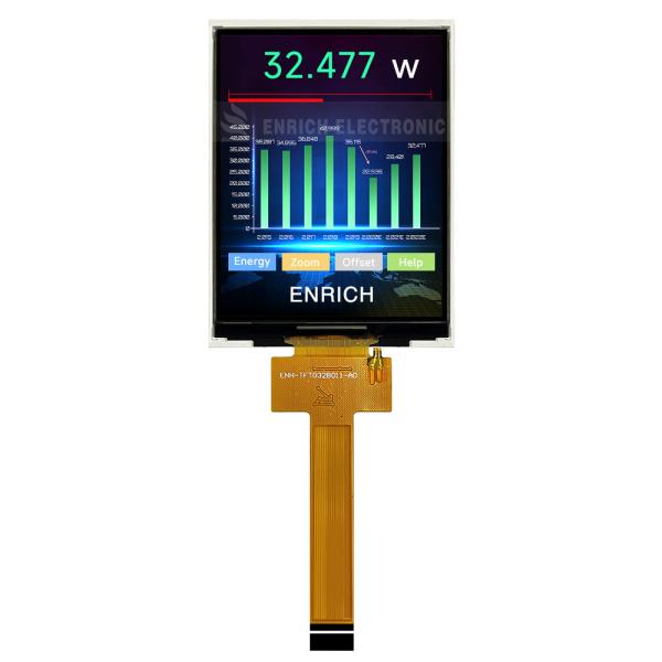 3.2 Inch 240x320 Resolution Spi Tft Module IC ST7789 Custom Tft Display