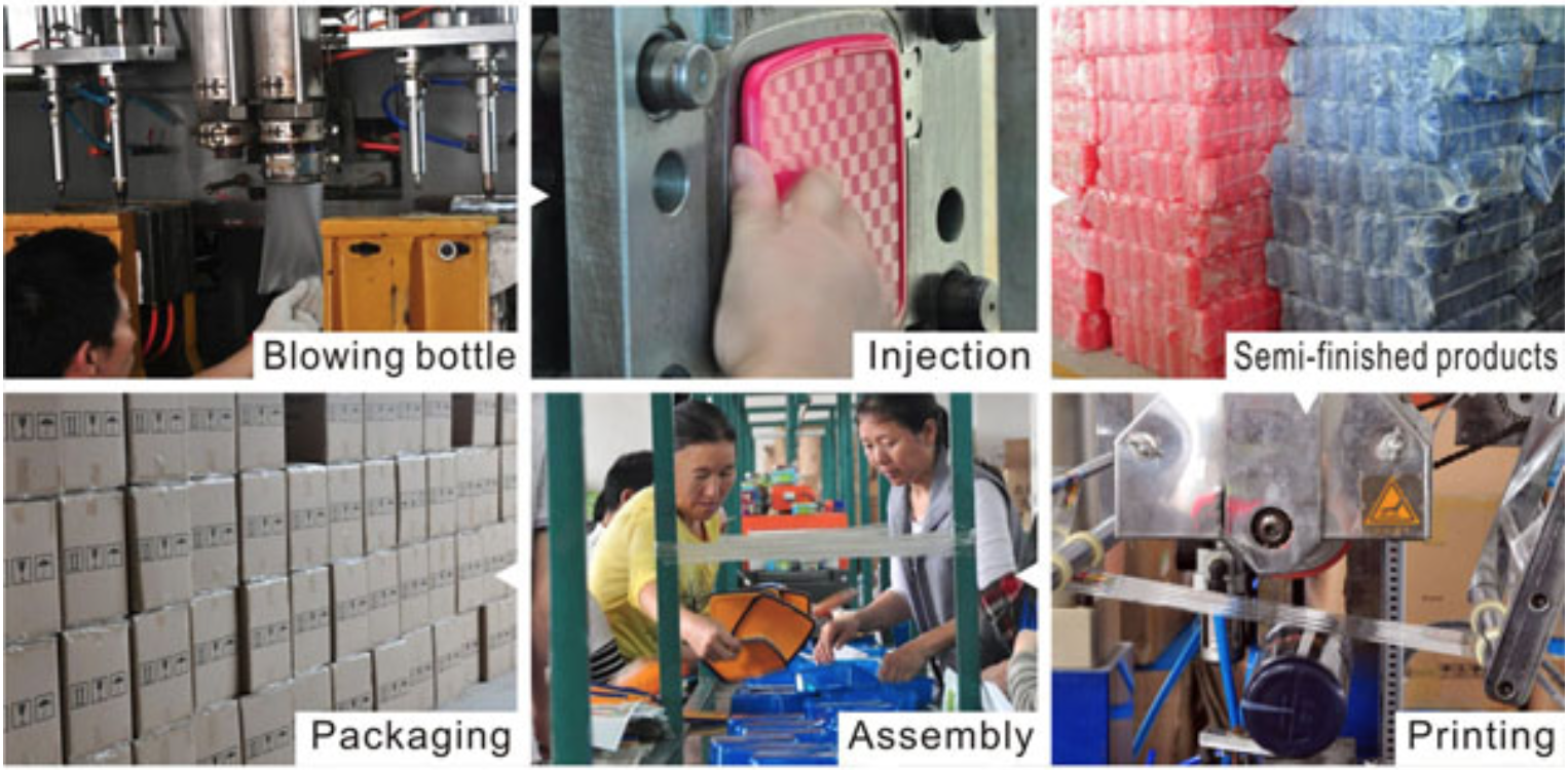 Горячая Stanless красной двойной бутылки с водой стены 700ML пластиковой стальная и холодная бутылка с водой 1ltr