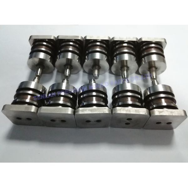 1.2343 Material EDM Machining Plastic Mold Parts with 48-52 HRC Hardness and +/-0.01mm Tolerance for Custom OEM Applications