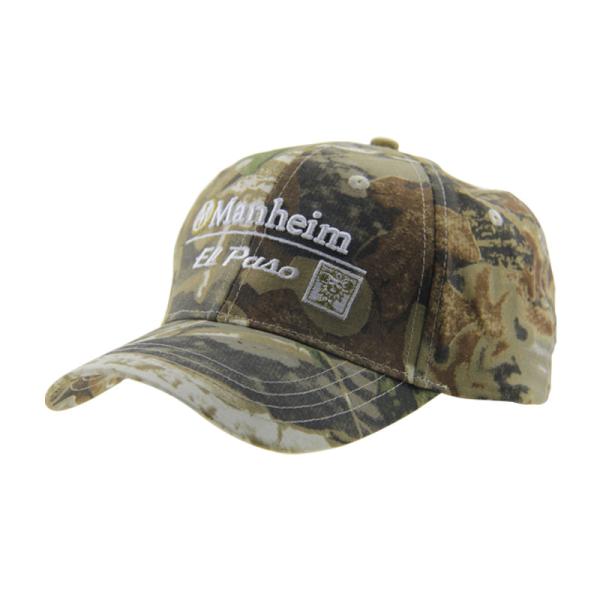 6 Panneaux de camouflage Broderie Casquettes de base-ball en plein air, Unisexe Chapeau de chasse réglable à profil bas