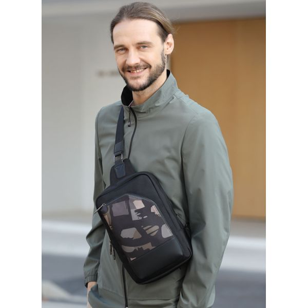 Новый камуфляжный тренд модный одноплечевой рюкзак наружной водонепроницаемой мужской грудной сумки