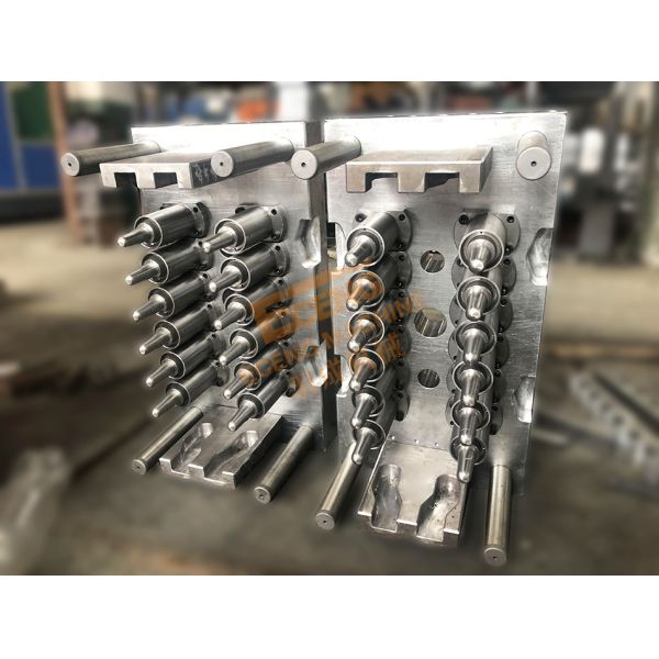 4Cr13 Stainless Steel PET Plastic Injection Preform Mould 12 Cavity