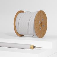 Cable optique blindé à noyau unique à mode unique G657A2 LSZH Blanc 3,0 mm