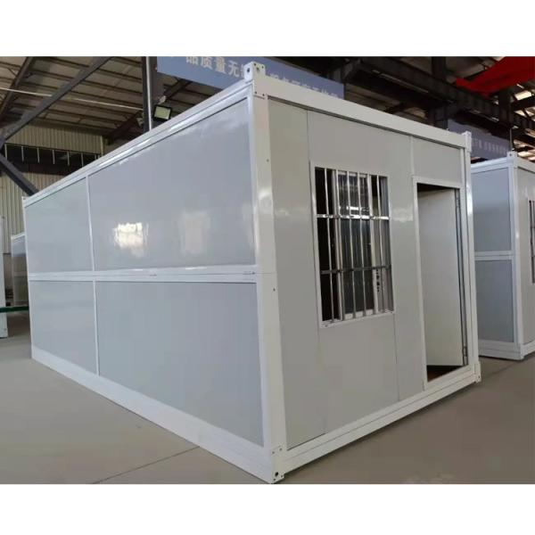 Mobile Living Folding Container House Custom Fast Installation Flat Pack Prefab House