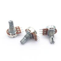 WH148 potentiomètre rotatif contrôle du Volume longue durée linéaire B50K B10K potentiomètre potentiomètre à Film de carbone pour Audio