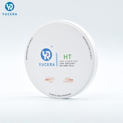 CAD CAM que mói o disco 1530 dental da zircônia do ℃ 1350Mpa