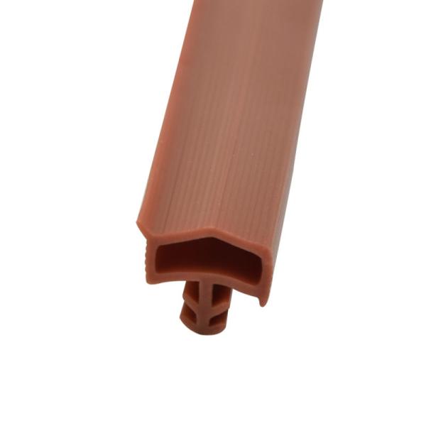 Thermoplastic Elastomer Rubber Weather Stripping Door Seal Strip With Fin 10*5.5mm