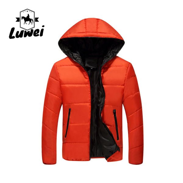 Длиннорукавные хлопчатобумажные жилеты с резьбой, толстый пальто с капюшоном