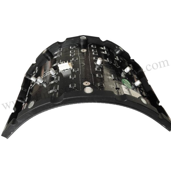 Ультра тонкий гибкий управлять приведенный развертки 16 дисплея П8 1/4 занавеса постоянн настоящий