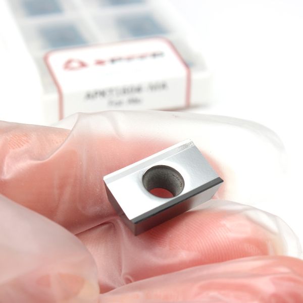 Precision Cnc Carbide Inserts For Aluminum Tungsten Carbide Cutter DLC Coating
