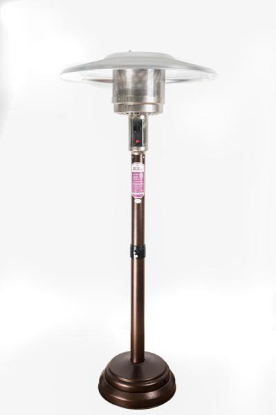 Powder Coated Outdoor Natural Gas Patio Heater 46000 BTU Heating High Efficient