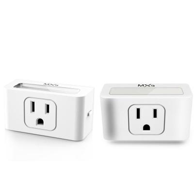 100-240V AC Smart Home Plugs , Wifi Power Socket APP Remote Control 50/60HZ