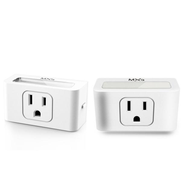 100-240V AC Smart Home Plugs , Wifi Power Socket APP Remote Control 50/60HZ