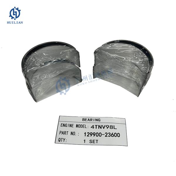 Cano principal de 4TNV98 4TNV98L que carrega 129900-23600 peças sobresselentes de conexão do motor diesel do motor de Rod Bearing For Yanmar 4D98E