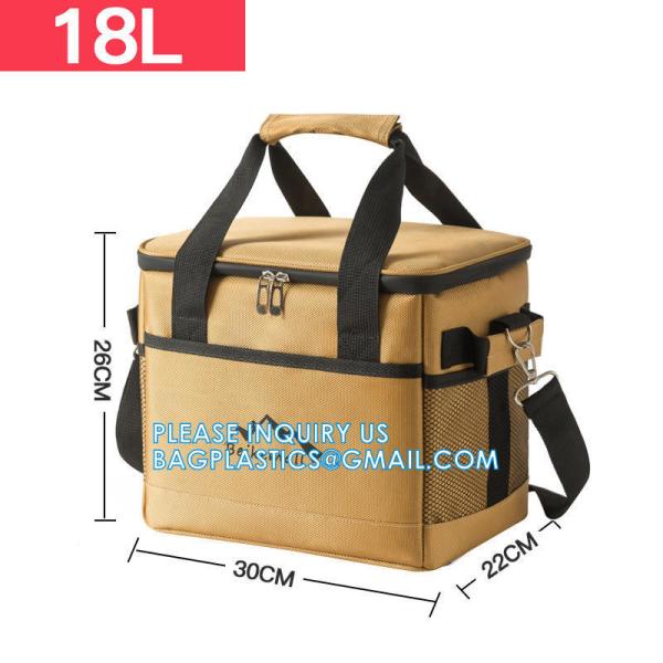 Custom Thermo Lunch Bags For Food Delivery, Bottle, Pizza Takeaway Cooler Bag, Delivery Motorcycle Lunch Bag