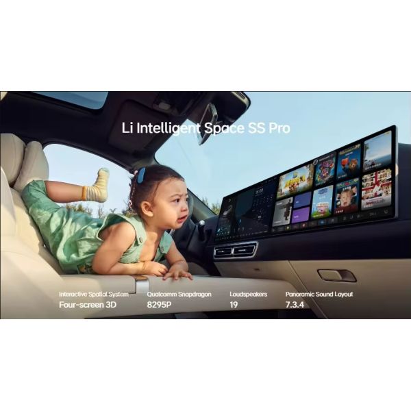 Li L6 2024 Hybrid Li Auto L6 Luxury Electric Car Vehicles 4WD Lixiang L6 Hybrid EV SUV Li L6 New Energy Vehicles