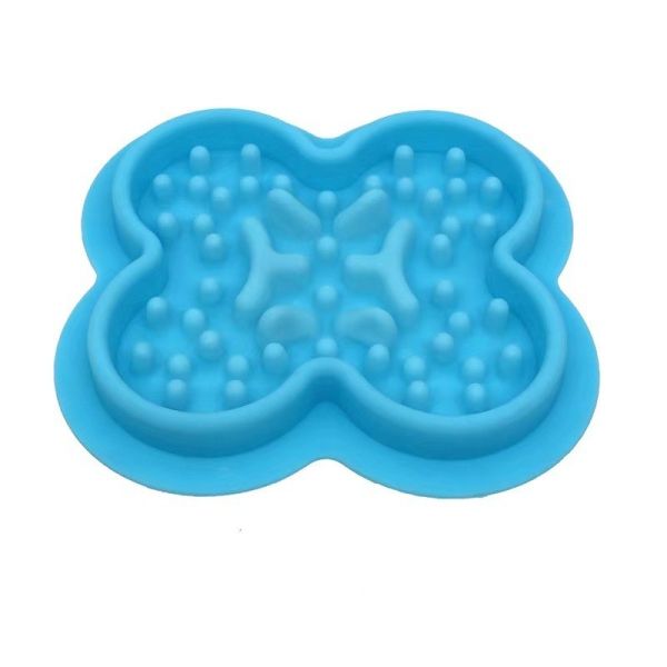 Silicone Pet Bowl for Slow Feeding Anti Choking and Overturning Accepted OEM/ODM