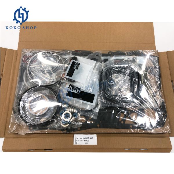 Полный комплект прокладок 4D102 Комплект прокладок двигателя Комплект для ремонта двигателя для запасных частей двигателя KOMATSU 4D102