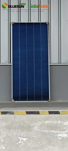 Bluesun 585w Solar Panel High Efficiency Shingled Solar Panels Roof Power Station Pv Module 585watt Hjt Pv Panel