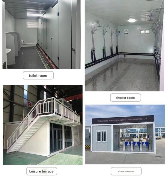 Guard House Container Folding Packing Box Room Prefabricated Activity Full House Board Room Mobile Office Easy to Install